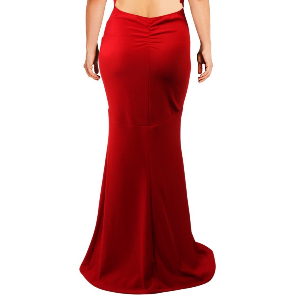 Red Racerback Dress - Picture 4 of 7
